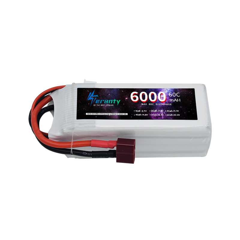 6000mAh Lipo 14.8V Battery 4S  - 4S Lipo Battery 14.8V 6000Mah recension och pris