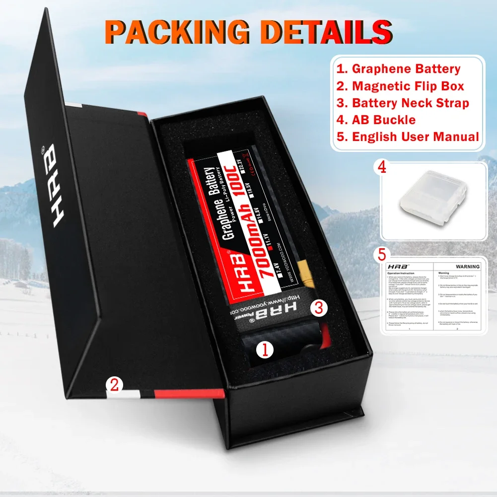 Graphene Battery 2S 3S 4S 6S R - 4S Lipo Battery 14.8V 6000Mah recension och pris
