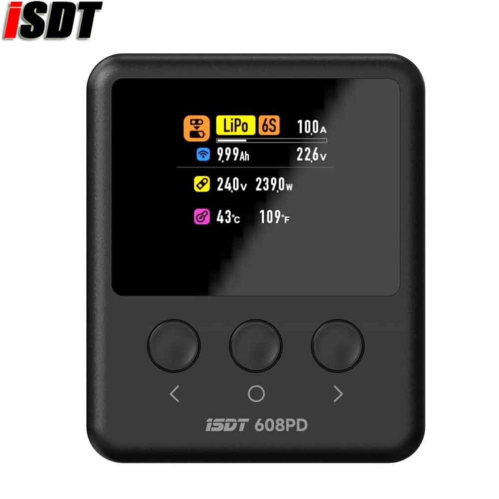 ISDT 608PD Lipo Balance Charge - Toolkitrc M6Dac Smart Charger recension och pris