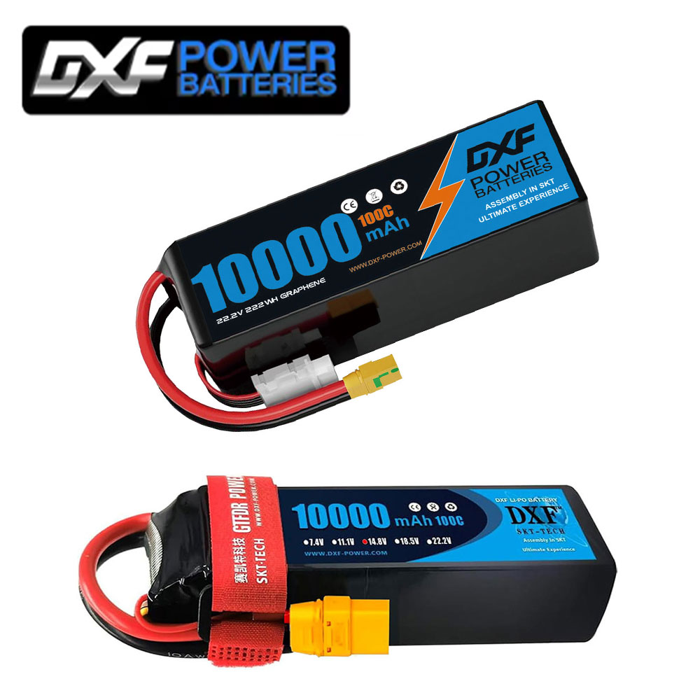 DXF Lipo Battery 6S 22.2V 100C - 6S Lipo Battery 22.2V 5000Mah recension och pris
