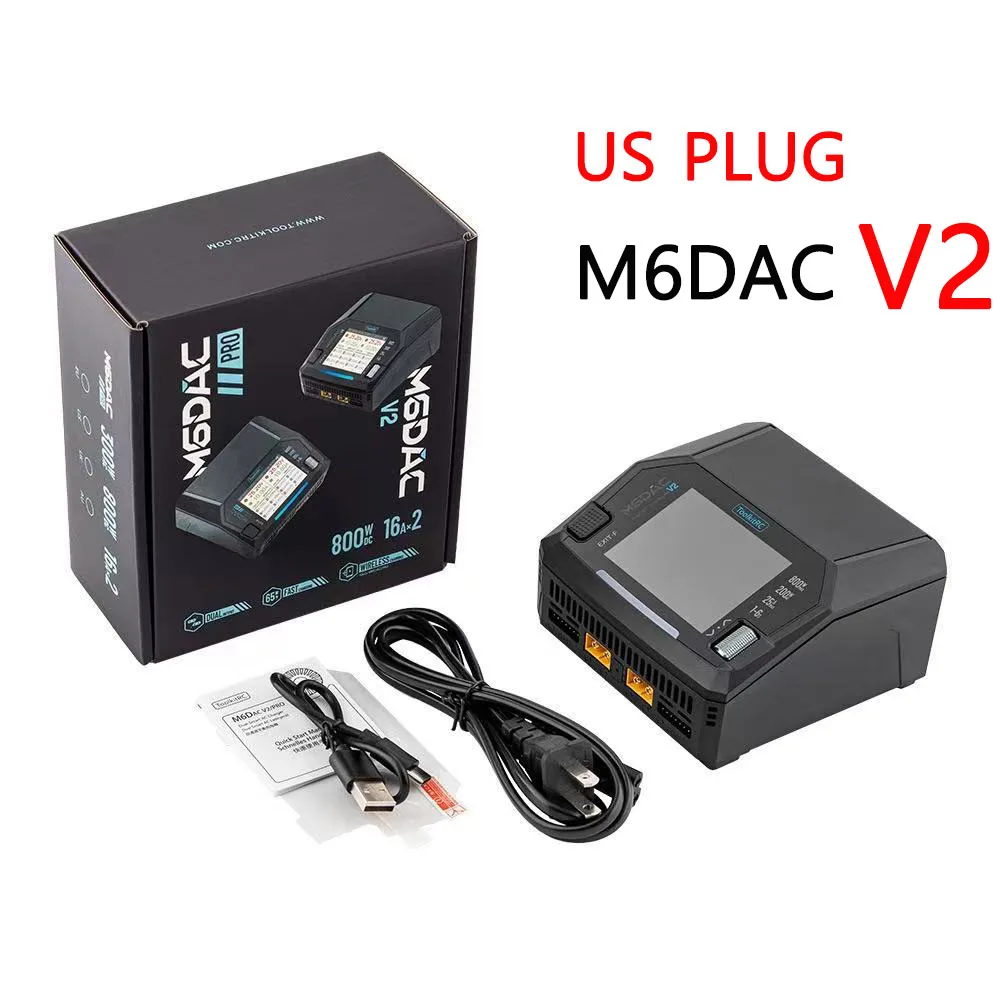ToolkitRC M6DAC PRO V2 Dual Ch - Toolkitrc M6Dac Smart Charger recension och pris