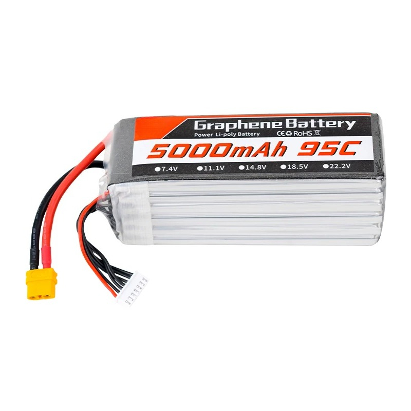 For 7-9-10 Inch FPV Racing Dro - 6S Lipo Battery 22.2V 5000Mah recension och pris